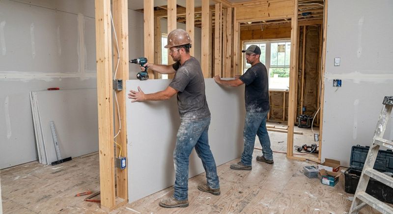 Drywall Hanging in Kansas City, KS