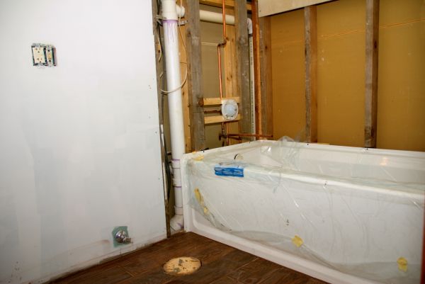 Bathroom Drywall Replacement