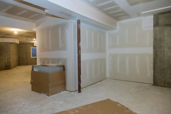 Basement Drywall Installation