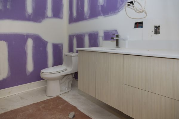 Bathroom Drywall Repair