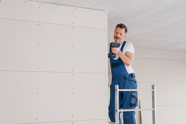Basement Drywall Construction