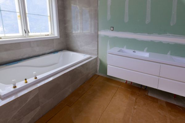 Bathroom Drywall Installation