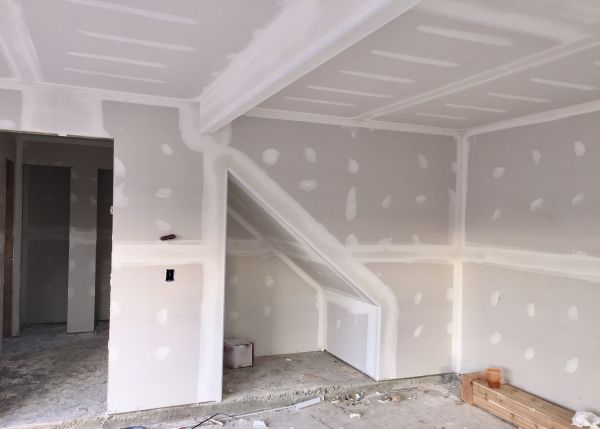 Basement Drywall Installation